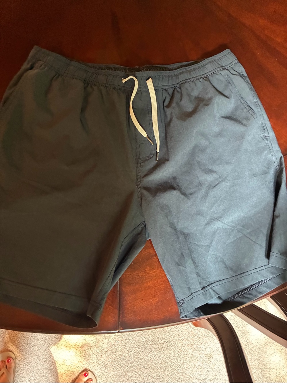 Fair harbor Men's Drawstring Casual Shorts in Navy Blue